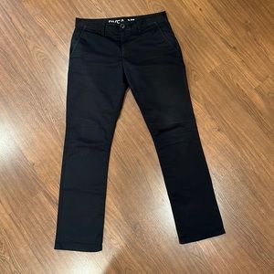RVCA Slim Fit Chino Pants - 32” Waist / Black